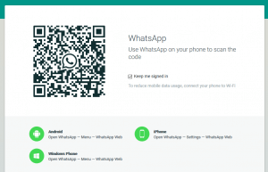 whatsapp web without phone