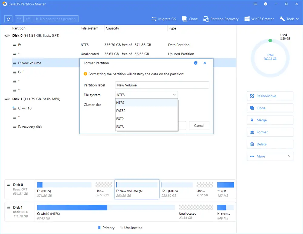 How to Fix Windows was unable to complete the format?