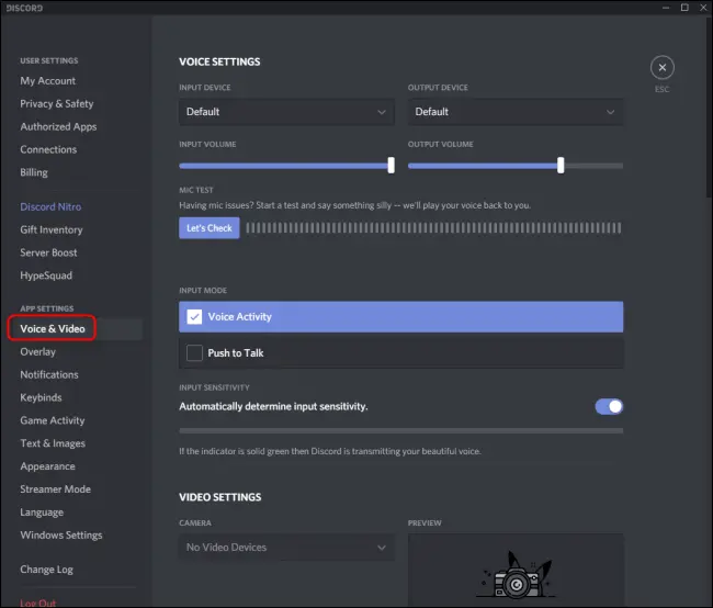 record discord audio