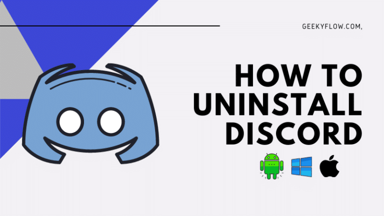 How to Uninstall Discord