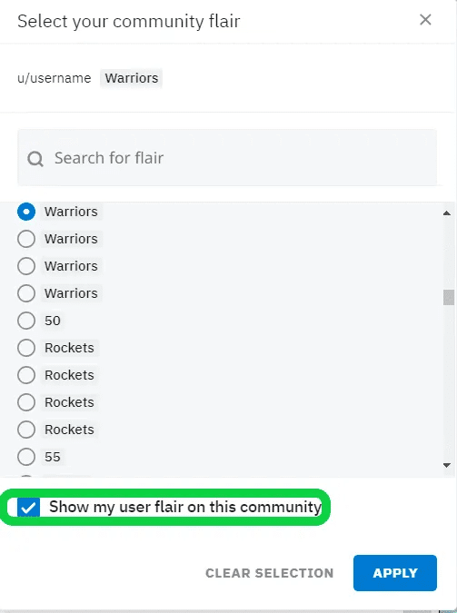 how to add flair on reddit
