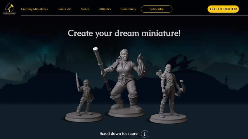 heroforge alternatives