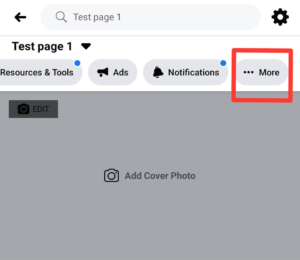 how to change page name on facebook