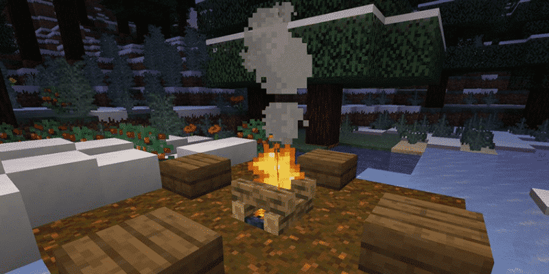 How To Make A Campfire In Minecraft?