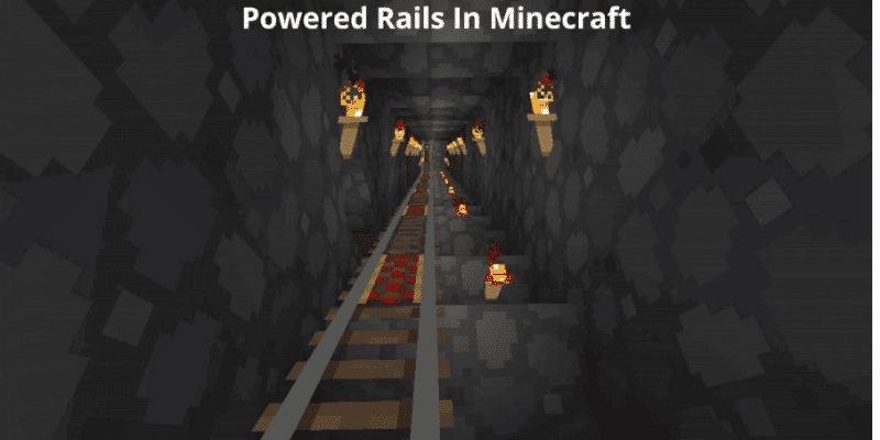 How To Make Powered Rails In Minecraft Geekyflow