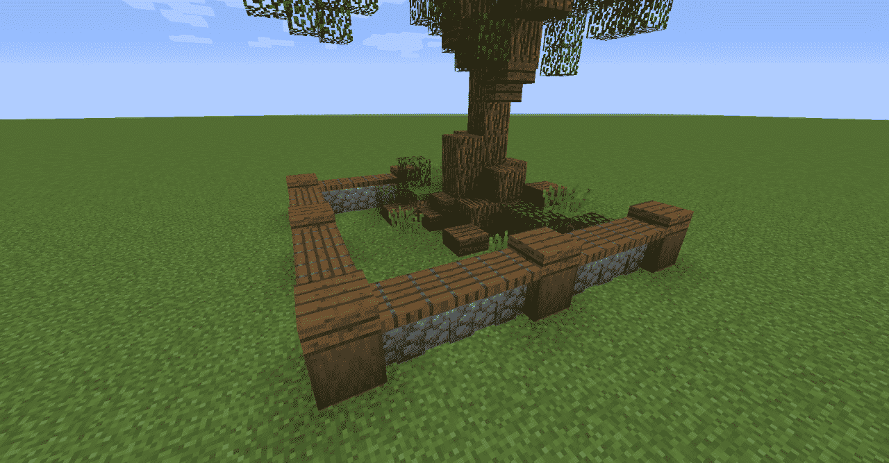 how to make a fence in minecraft