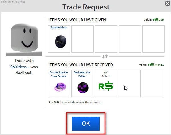 how to trade on roblox