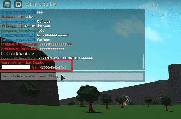 roblox number bypass