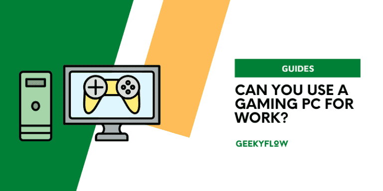 can you use a gaming pc for work